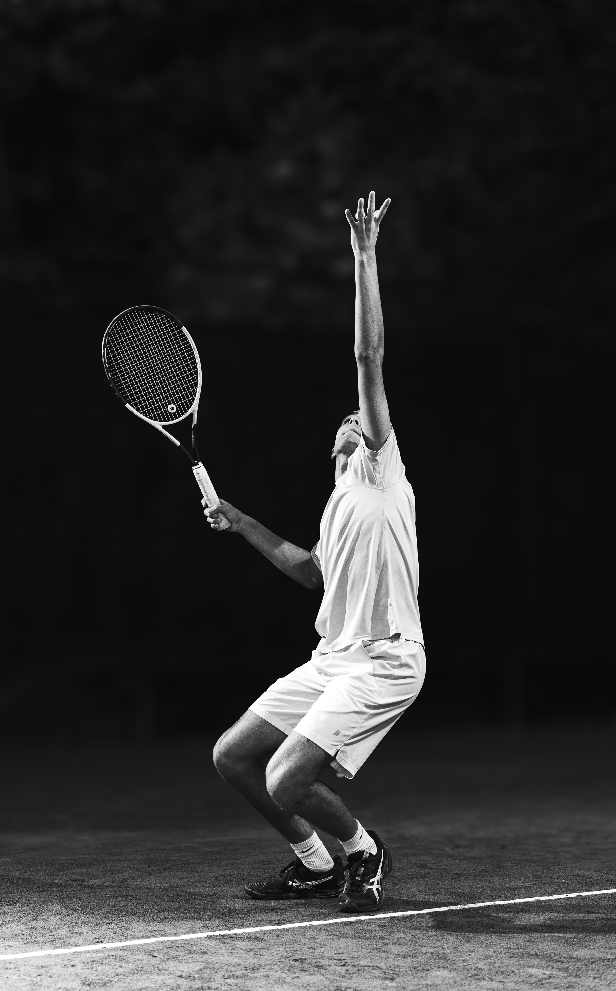 Tennis serve